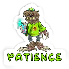 Patience Sticker Monster Image