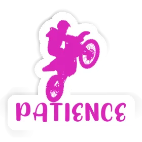 Sticker Motocross Rider Patience Image