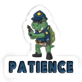 Officer Sticker Patience Image