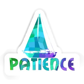 Autocollant Patience Voilier Image