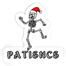 Sticker Patience Skull Image