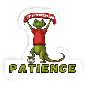 Sticker Patience Lizard Image