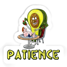 Sticker Patience Avocado Image