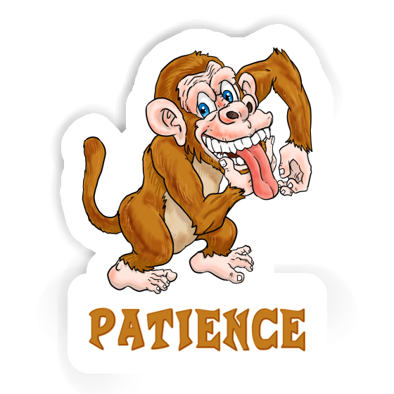 Patience Sticker Gorilla Gift package Image
