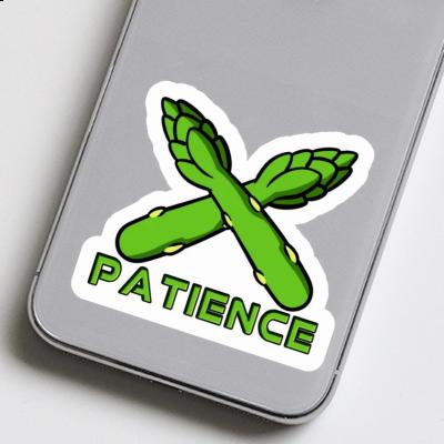 Spargel Sticker Patience Notebook Image