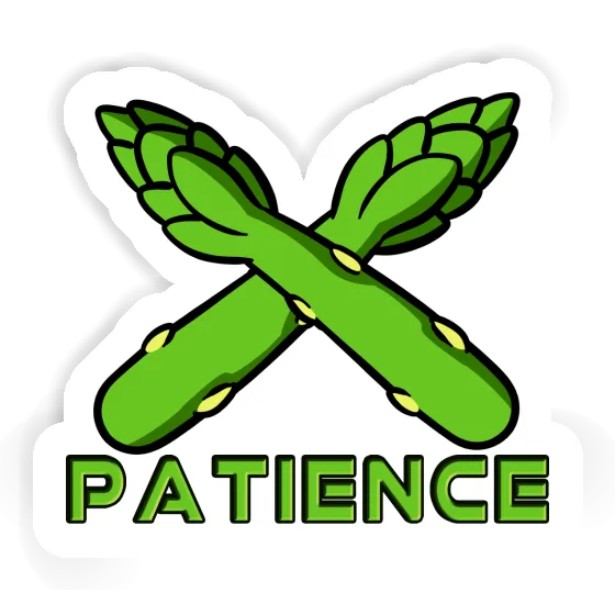Spargel Sticker Patience Gift package Image