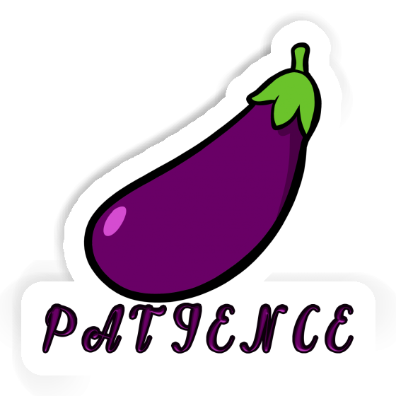 Sticker Patience Aubergine Laptop Sticker Patience Aubergine Laptop Image