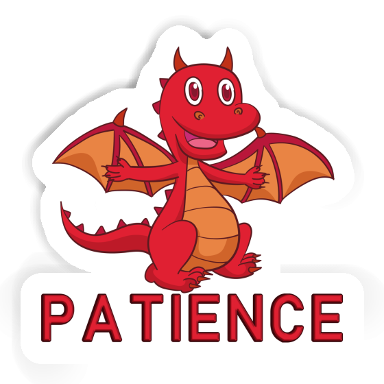 Patience Aufkleber Baby-Drache Laptop Patience Aufkleber Baby-Drache Laptop Image