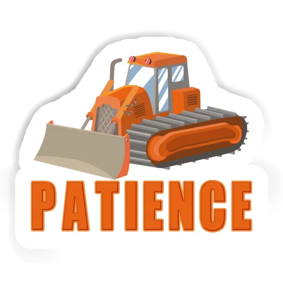 Aufkleber Bagger Patience Aufkleber Bagger Patience Image