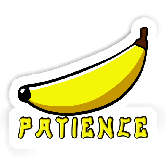 Sticker Patience Banana Notebook Sticker Patience Banana Gift package Image