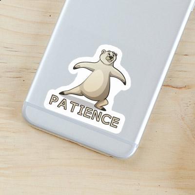 Patience Sticker Bear Notebook Patience Sticker Bear Gift package Image
