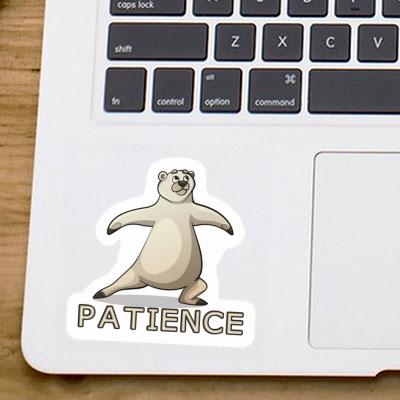Patience Sticker Bear Notebook Patience Sticker Bear Gift package Image
