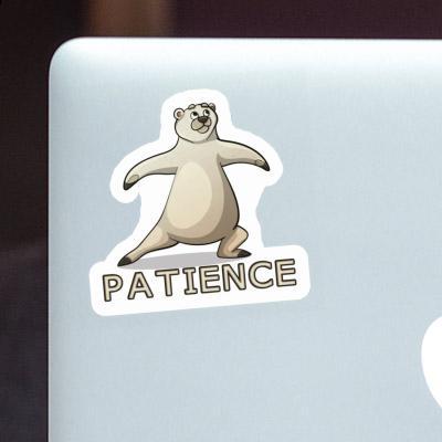 Sticker Patience Bär Laptop Sticker Patience Bär Laptop Image