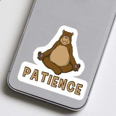 Patience Autocollant Ours Notebook Patience Autocollant Ours Notebook Image
