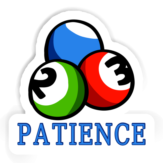 Patience Sticker Billiard Ball Notebook Patience Sticker Billiard Ball Notebook Image