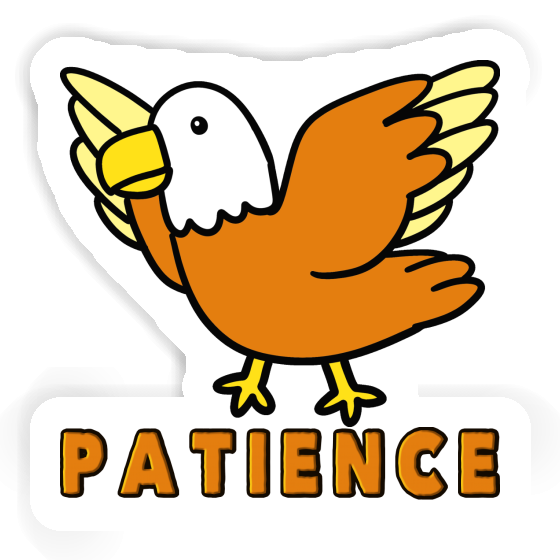 Sticker Patience Vogel Sticker Patience Vogel Image