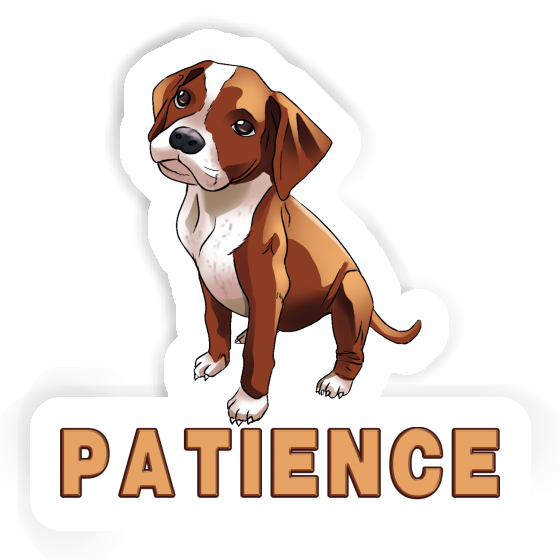 Autocollant Boxer Patience Autocollant Boxer Patience Image