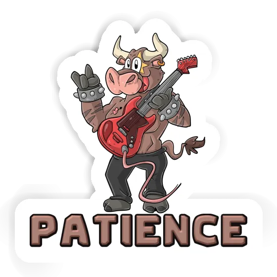 Rocking Bull Sticker Patience Notebook Rocking Bull Sticker Patience Gift package Image
