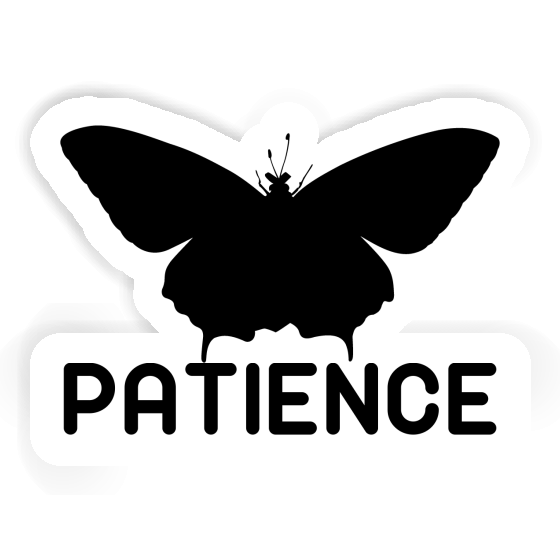 Patience Autocollant Papillon Laptop Image