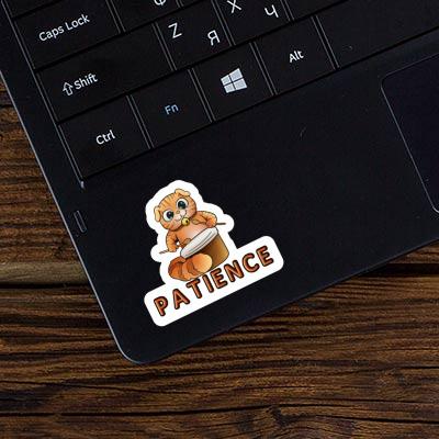Chat-tambour Autocollant Patience Notebook Chat-tambour Autocollant Patience Gift package Image