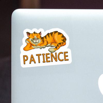 Chat Autocollant Patience Chat Autocollant Patience Image