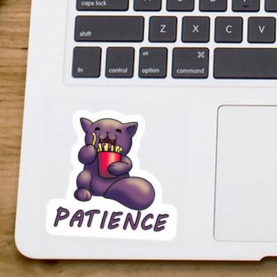 French Fry Cat Sticker Patience French Fry Cat Sticker Patience Image