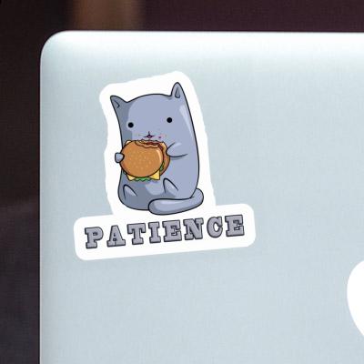 Aufkleber Patience Katze Notebook Aufkleber Patience Katze Notebook Image