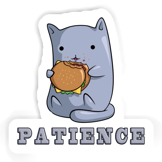 Chat Autocollant Patience Chat Autocollant Patience Image