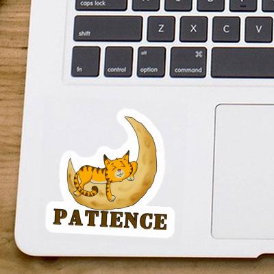 Katze Aufkleber Patience Notebook Image
