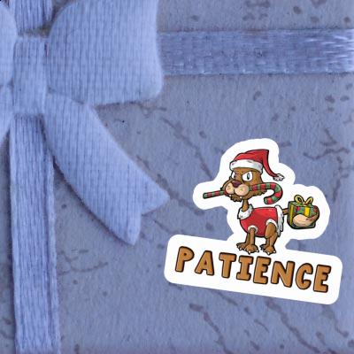 Autocollant Chat de Noël Patience Notebook Autocollant Chat de Noël Patience Gift package Image