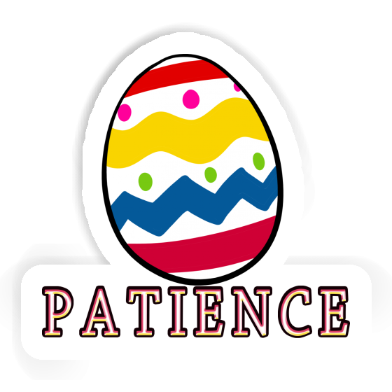 Autocollant Patience Œuf Laptop Image