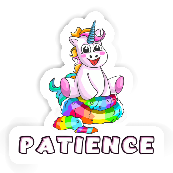 Sticker Baby Einhorn Patience Notebook Sticker Baby Einhorn Patience Gift package Image