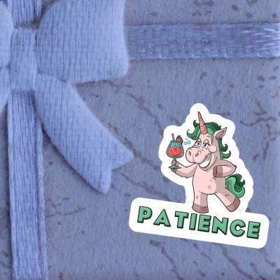 Aufkleber Patience Party-Einhorn Laptop Aufkleber Patience Party-Einhorn Laptop Image