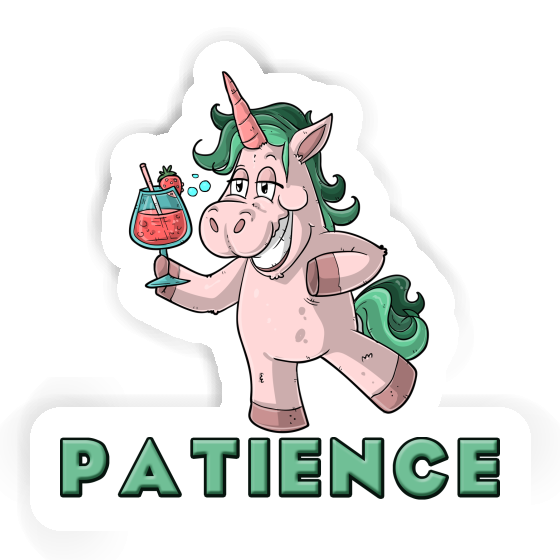 Aufkleber Patience Party-Einhorn Notebook Aufkleber Patience Party-Einhorn Gift package Image