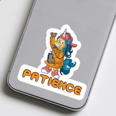 Sticker Patience Hip-Hop Einhorn Laptop Sticker Patience Hip-Hop Einhorn Laptop Image