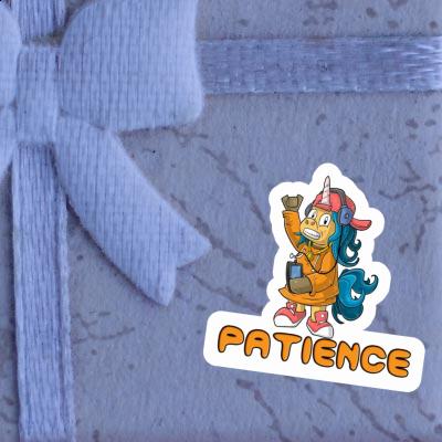 Autocollant Licorne hip-hop Patience Gift package Image