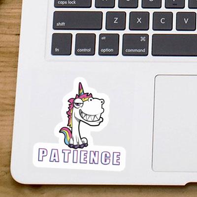Grinse-Einhorn Sticker Patience Grinse-Einhorn Sticker Patience Image