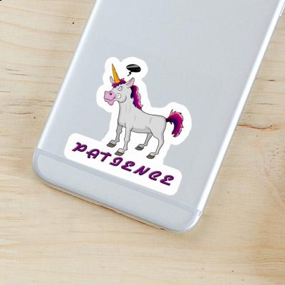 Patience Aufkleber Einhorn Notebook Patience Aufkleber Einhorn Gift package Image