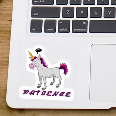 Patience Aufkleber Einhorn Patience Aufkleber Einhorn Image