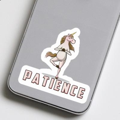 Sticker Patience Yoga Unicorn Gift package Image