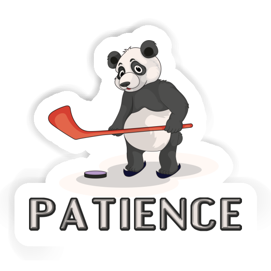 Panda Aufkleber Patience Notebook Image