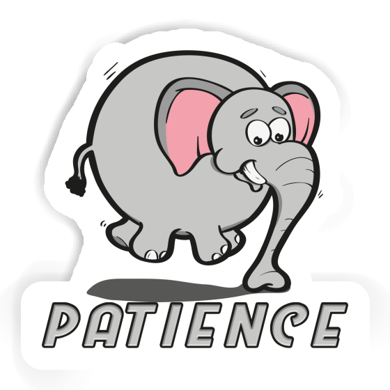 Éléphant Autocollant Patience Notebook Éléphant Autocollant Patience Notebook Image