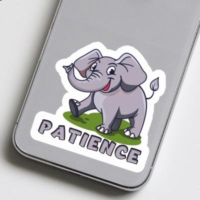 Sticker Patience Elephant Notebook Sticker Patience Elephant Gift package Image