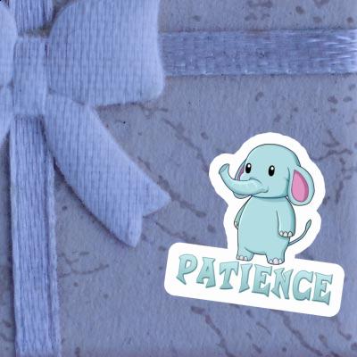 Sticker Patience Elephant Sticker Patience Elephant Image