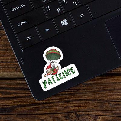 Patience Sticker Skydiver Notebook Patience Sticker Skydiver Gift package Image
