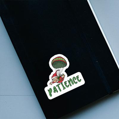 Patience Sticker Skydiver Patience Sticker Skydiver Image