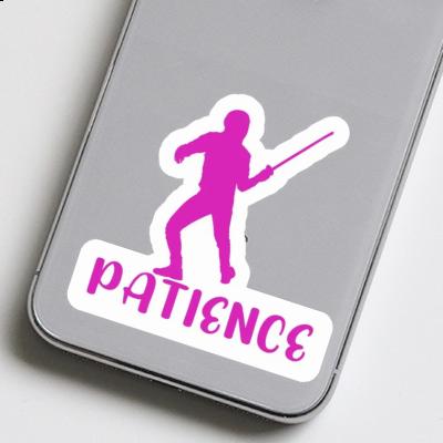 Autocollant Patience Escrimeur Laptop Autocollant Patience Escrimeur Laptop Image