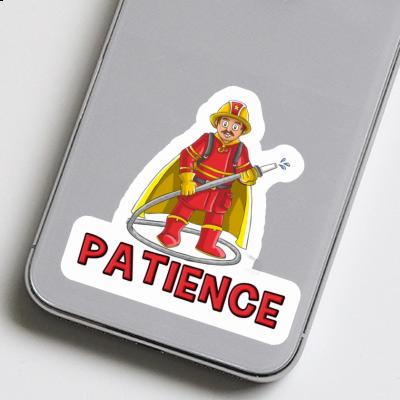 Autocollant Patience Pompier Notebook Autocollant Patience Pompier Gift package Image