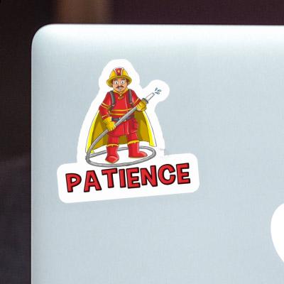 Autocollant Patience Pompier Notebook Autocollant Patience Pompier Gift package Image