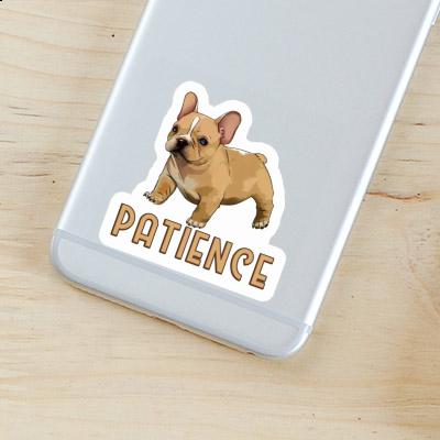Bouledogue Autocollant Patience Bouledogue Autocollant Patience Image